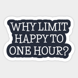 DRINKING | HAPPY HOUR Sticker